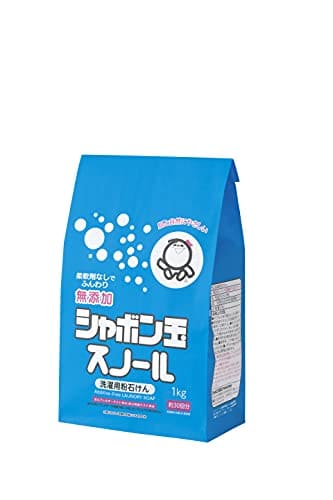 シャボン玉　スノール　袋入 容量1000G シャボン玉販売 衣料用洗剤・自然派