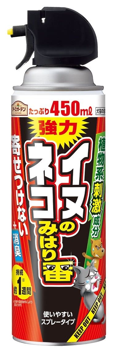 イヌ・ネコのみはり番スプレー４５０ＭＬ 容量450ML アース製薬 園芸用品・忌避剤