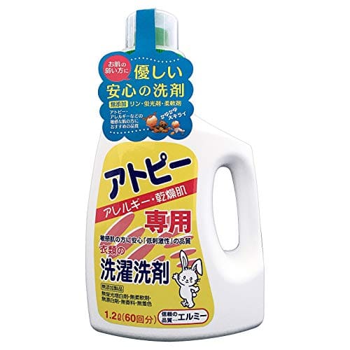エルミーアトピー衣類の洗濯洗剤１２００ＭＬ 容量 コーセー 衣料用洗剤・自然派