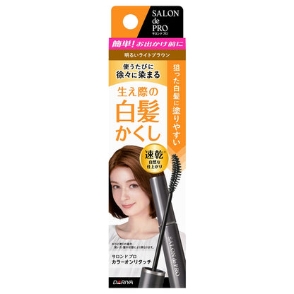 サロンドプロカラーオンリタッチ白髪かくし　明るいライトブラウン １５ＭＬ 容量15MLヘアカラー・白髪用
