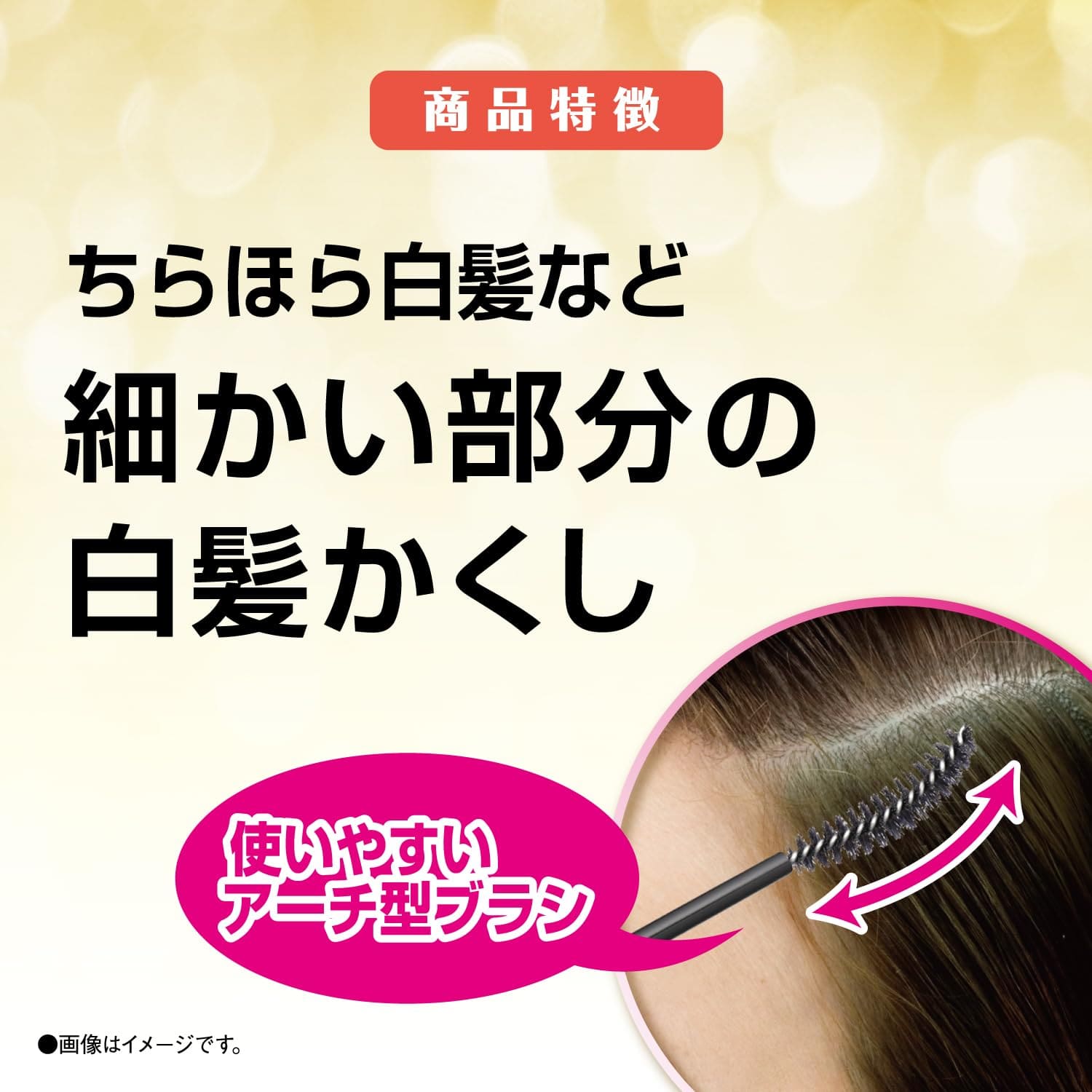 サロンドプロカラーオンリタッチ白髪かくし　明るいライトブラウン １５ＭＬ 容量15MLヘアカラー・白髪用