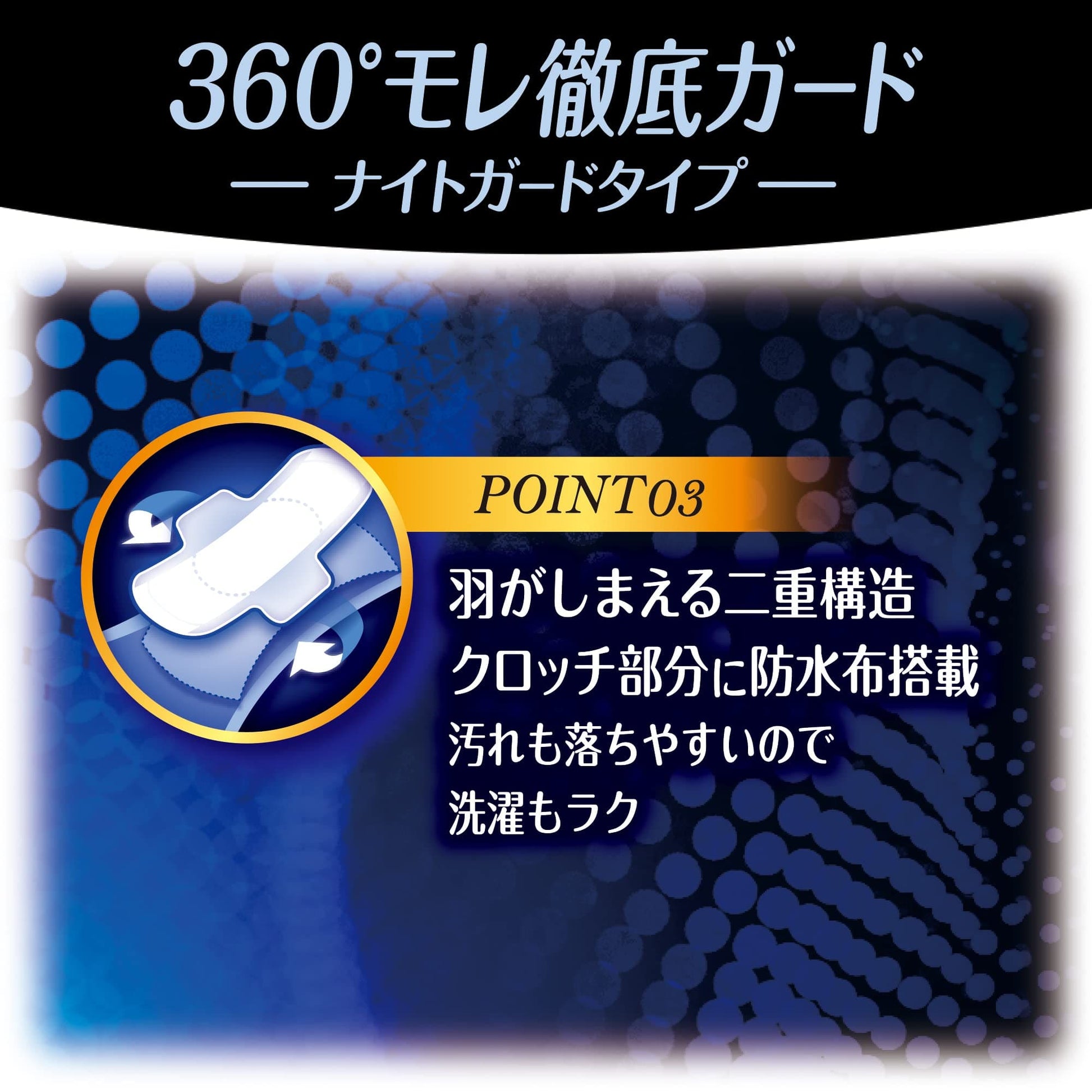 ソフィナイトフィットＭナイトブルー 容量1個 ユニ・チャーム（ユニチャーム） 生理用品