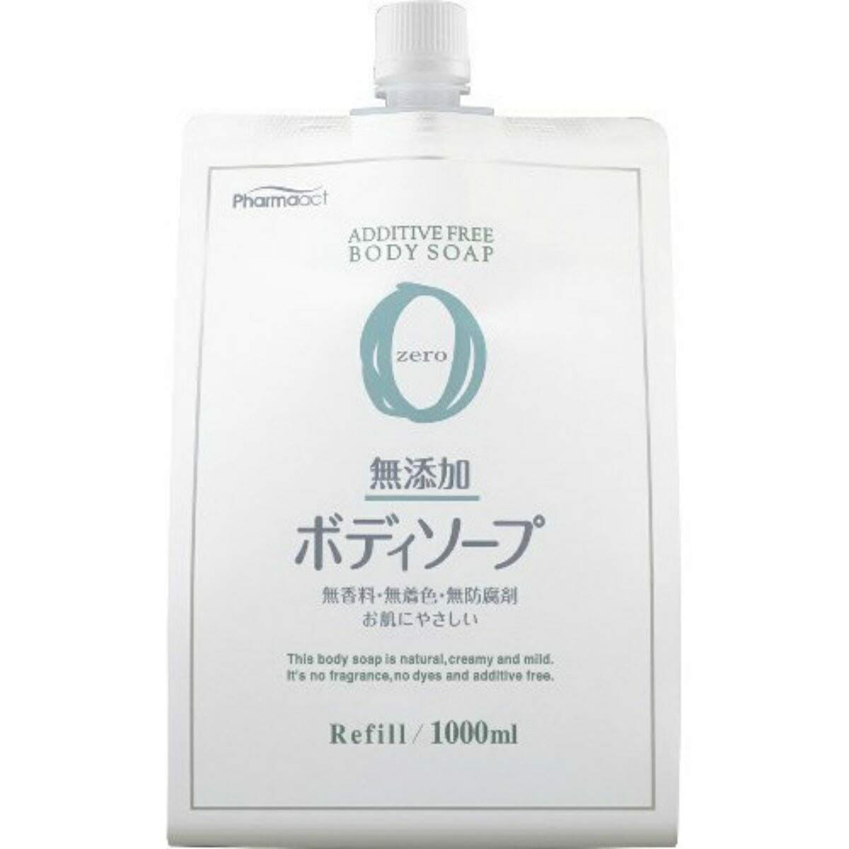ファーマアクト　無添加ボディソープ　１０００ｍｌ　詰替用 容量1000ML 熊野油脂 ボディソープ