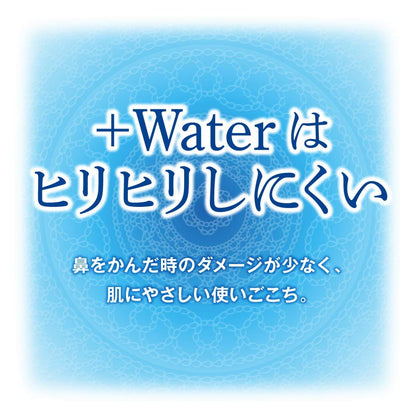 エリエール＋ＷＡＴＥＲポケット１４Ｗ×１４個 容量28枚 大王製紙 ティッシュ