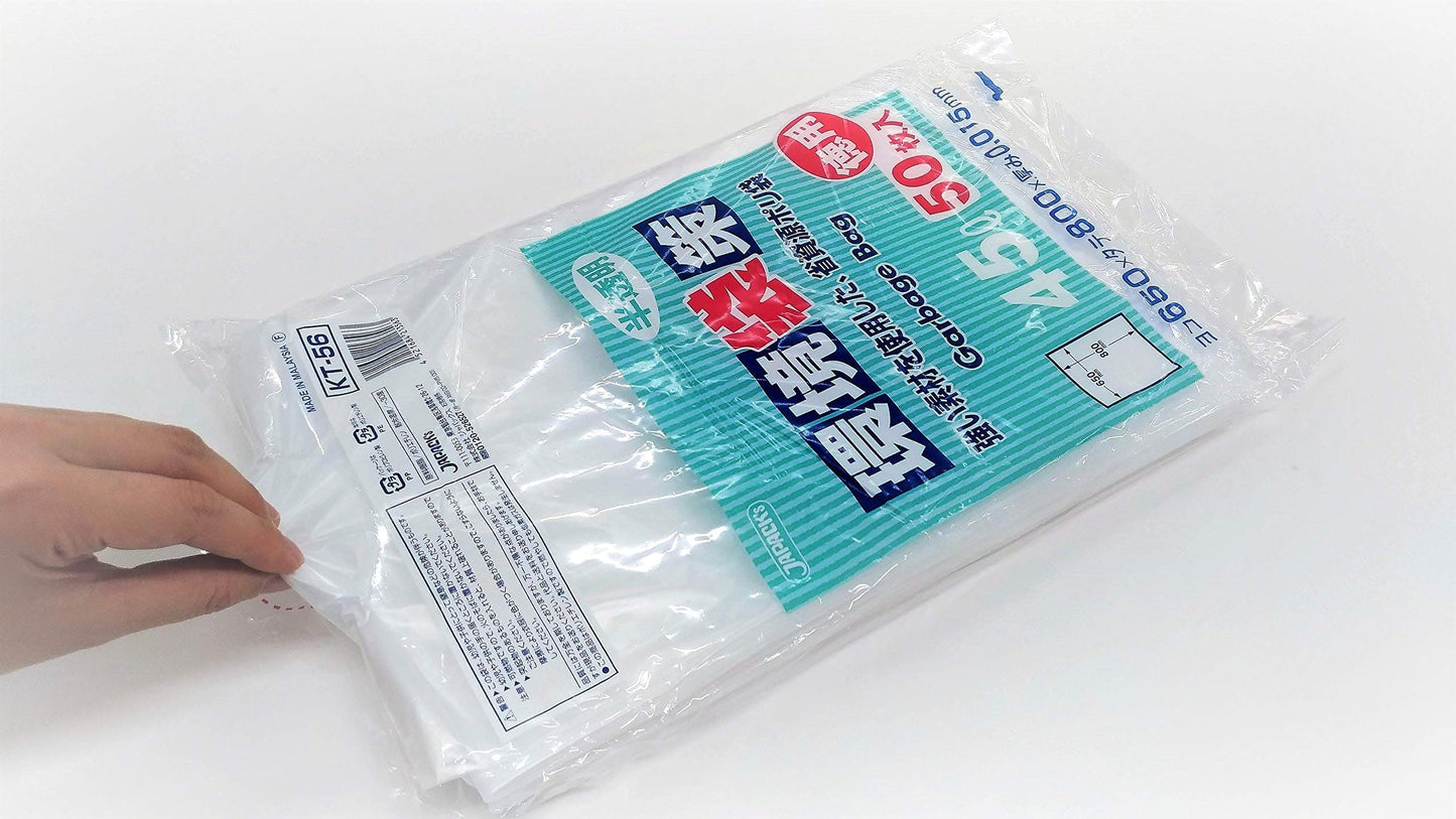 容量50ﾏｲゴミ袋ＫＴ５６環境袋策４５Ｌ５０Ｐ０．０１５ＭＭ ジャパックス ゴミ袋・ポリ袋