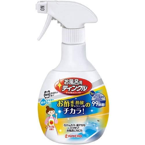 お風呂用ティンクルすすぎ節水タイプ本体４００ＭＬ 容量400ML 大日本除虫菊（金鳥） 住居洗剤・お風呂用