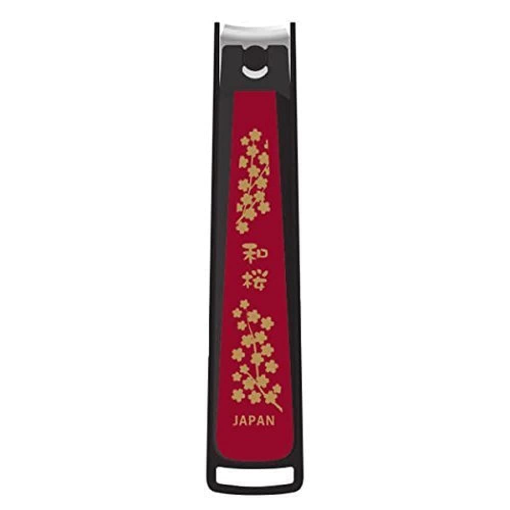 ＫＥ０５０１　ＤＦツメキリ　和風ツメキリ（和桜） 容量1個 貝印 耳掃除・ツメきり
