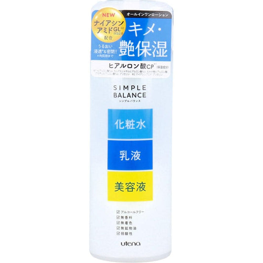 シンプルバランス　うるおいローション 容量220ML ウテナ 化粧水・ローション