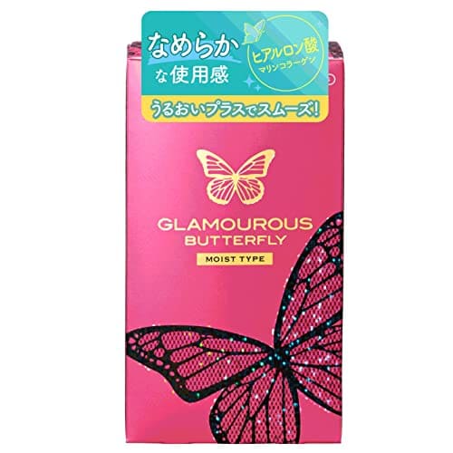 グラマラスバタフライモイスト１０００　１２個入り 容量12コ ジェクス コンドーム