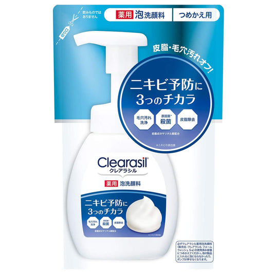 クレアラシル薬用泡洗顔フォーム１０Ｘ替え１８０ＭＬ 容量180ML 洗顔・クレンジング