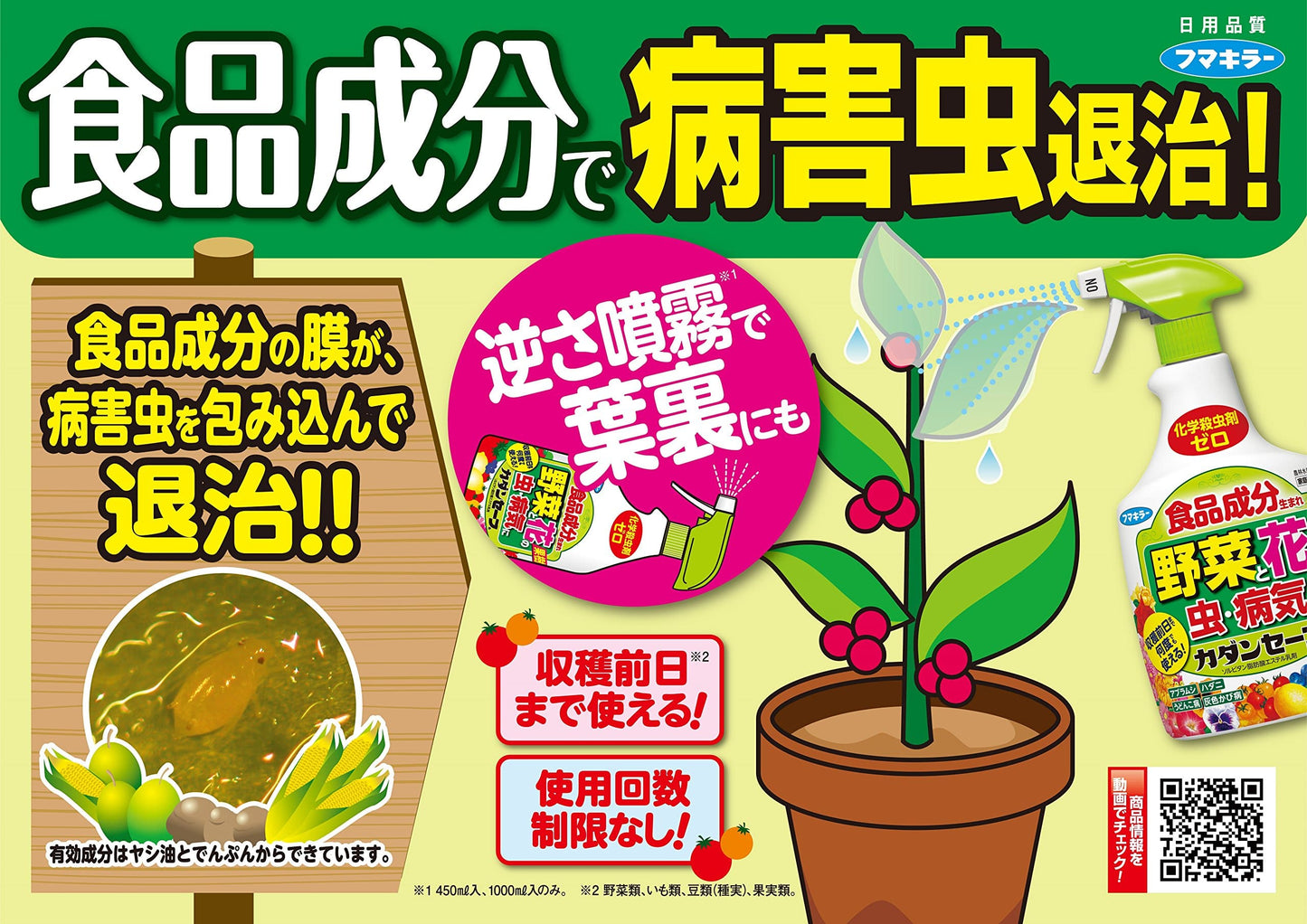 カダンセーフ　250ml 容量250ML フマキラー 園芸用品・殺虫剤