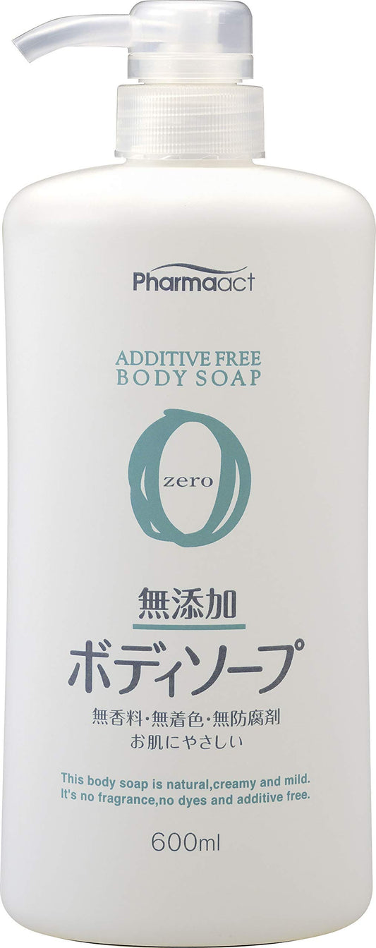 ファーマアクト　無添加ボディソープ 容量600ML 熊野油脂 ボディソープ