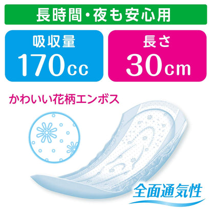 ポイズパッド　スーパー　１６枚 容量16枚 日本製紙クレシア 生理用品