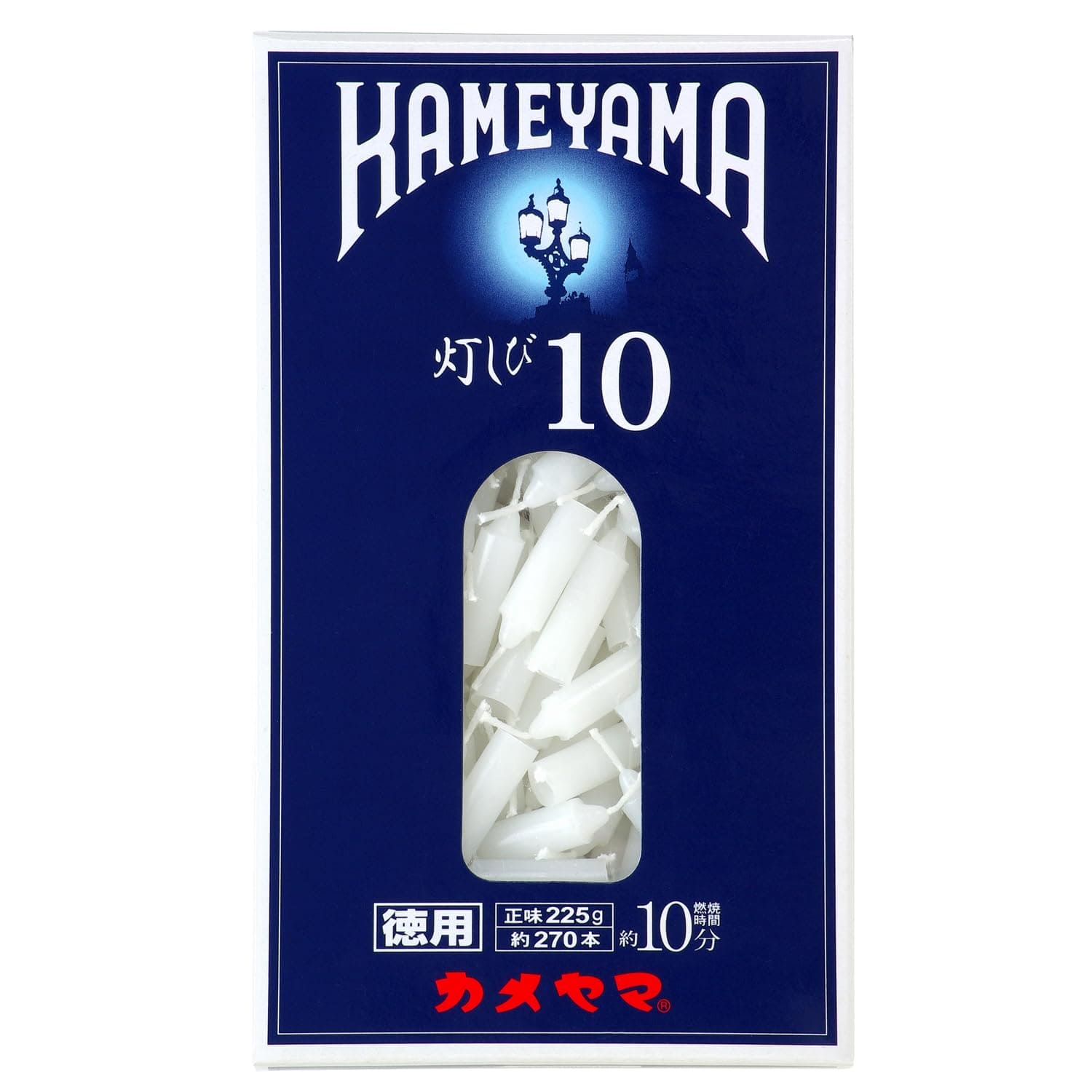 カメヤマローソク灯しび１０ 容量225G カメヤマ ローソク