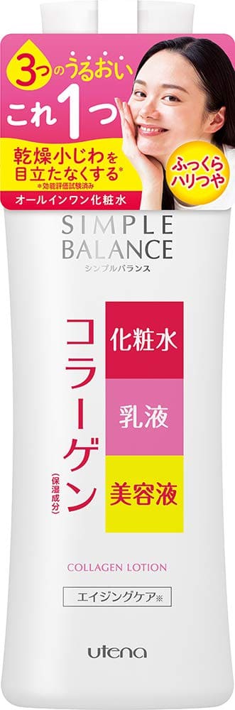 シンプルバランス　ハリつやローション 容量220ML ウテナ 化粧水・ローション