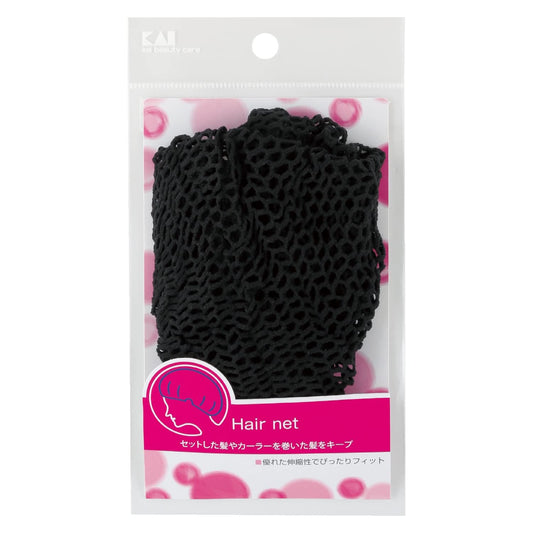 スタンダードセレクション　ヘアネット　ブラック(HL0162) 容量1個 貝印 スタイリング