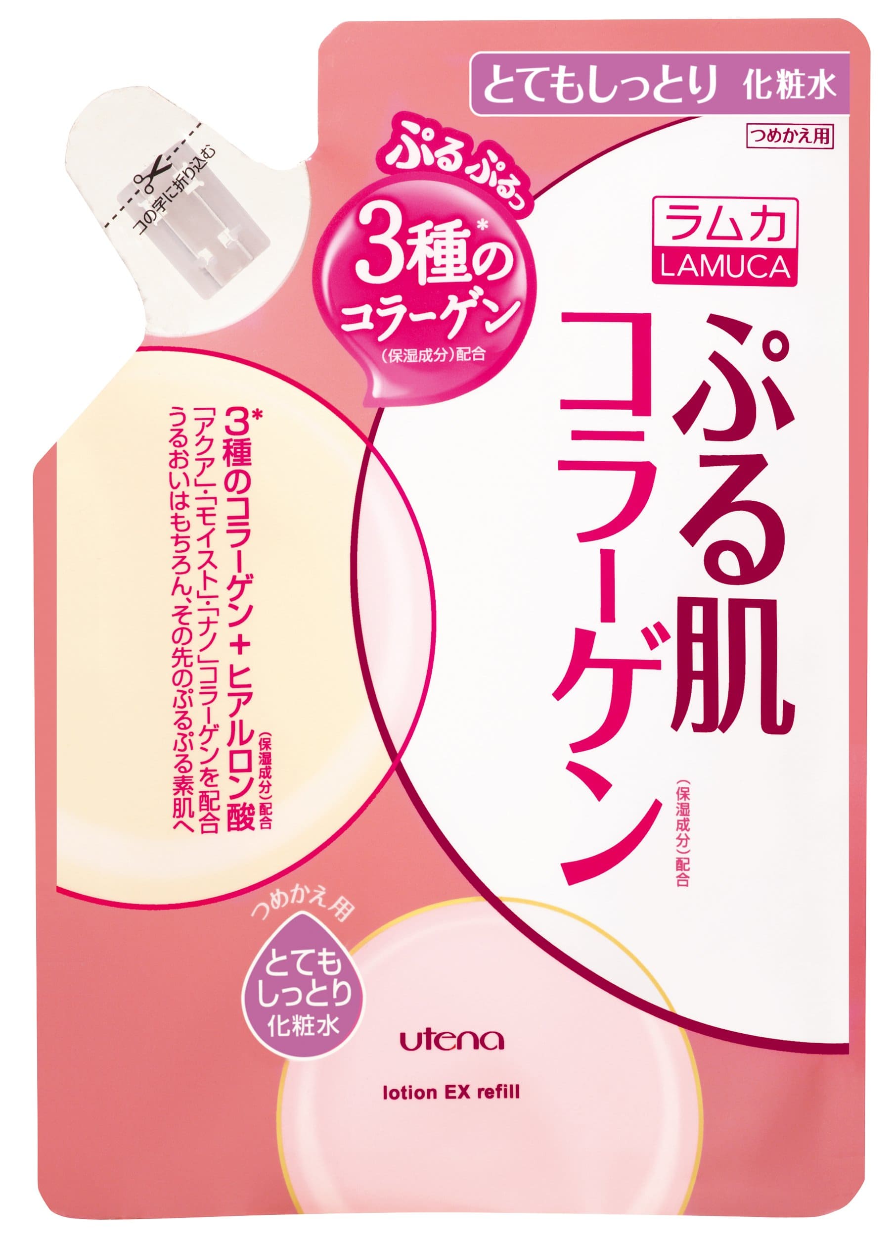 ラムカ　ぷる肌化粧水　とてもしっとり　つめかえ用 容量180ML ウテナ 化粧水・ローション