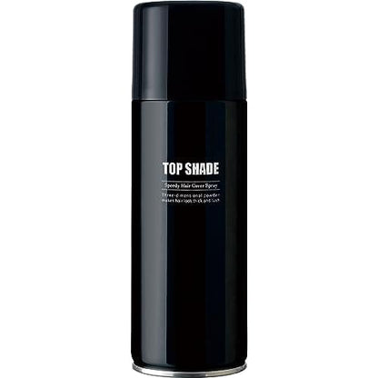 トップシェード　スピーディーヘアカバースプレーラージ　自然な黒色 ２５０g容量250g 柳屋本店