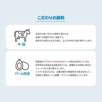 ビューティーソープ３個入り 容量3ｺ シャボン玉販売 石鹸