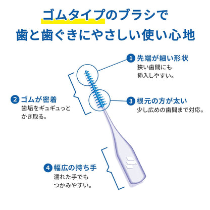 やわらか歯間ブラシ　SSS－Sサイズ　40本 容量40本 小林製薬 フロス・歯間ブラシ