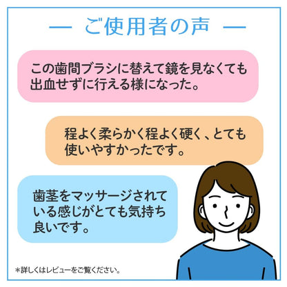 やわらか歯間ブラシ　SSS－Sサイズ　40本 容量40本 小林製薬 フロス・歯間ブラシ