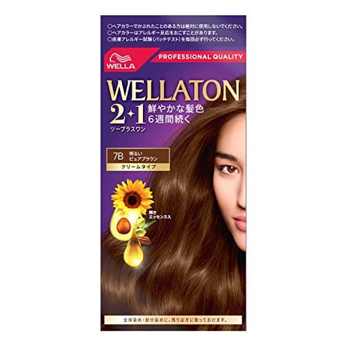 ウエラトーンツープラスワン　クリームタイプ　７Ｂ 容量120G ヘアカラー・白髪用