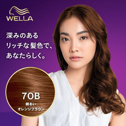 ウエラトーンツープラスワン　クリームタイプ　７ＯＢ 容量120G ヘアカラー・白髪用