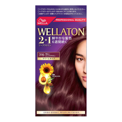 ウエラトーンツープラスワン　クリームタイプ　７ＰＢ 容量120G ヘアカラー・白髪用
