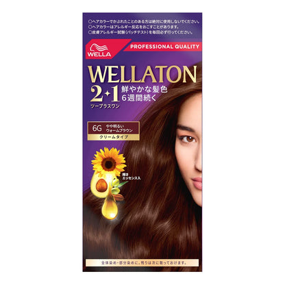 ウエラトーンツープラスワン　クリームタイプ　６Ｇ 容量120G ヘアカラー・白髪用