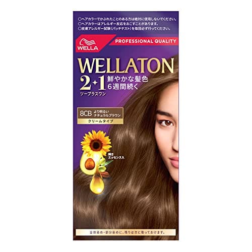 ウエラトーンツープラスワン　クリームタイプ　８ＣＢ 容量120G ヘアカラー・白髪用