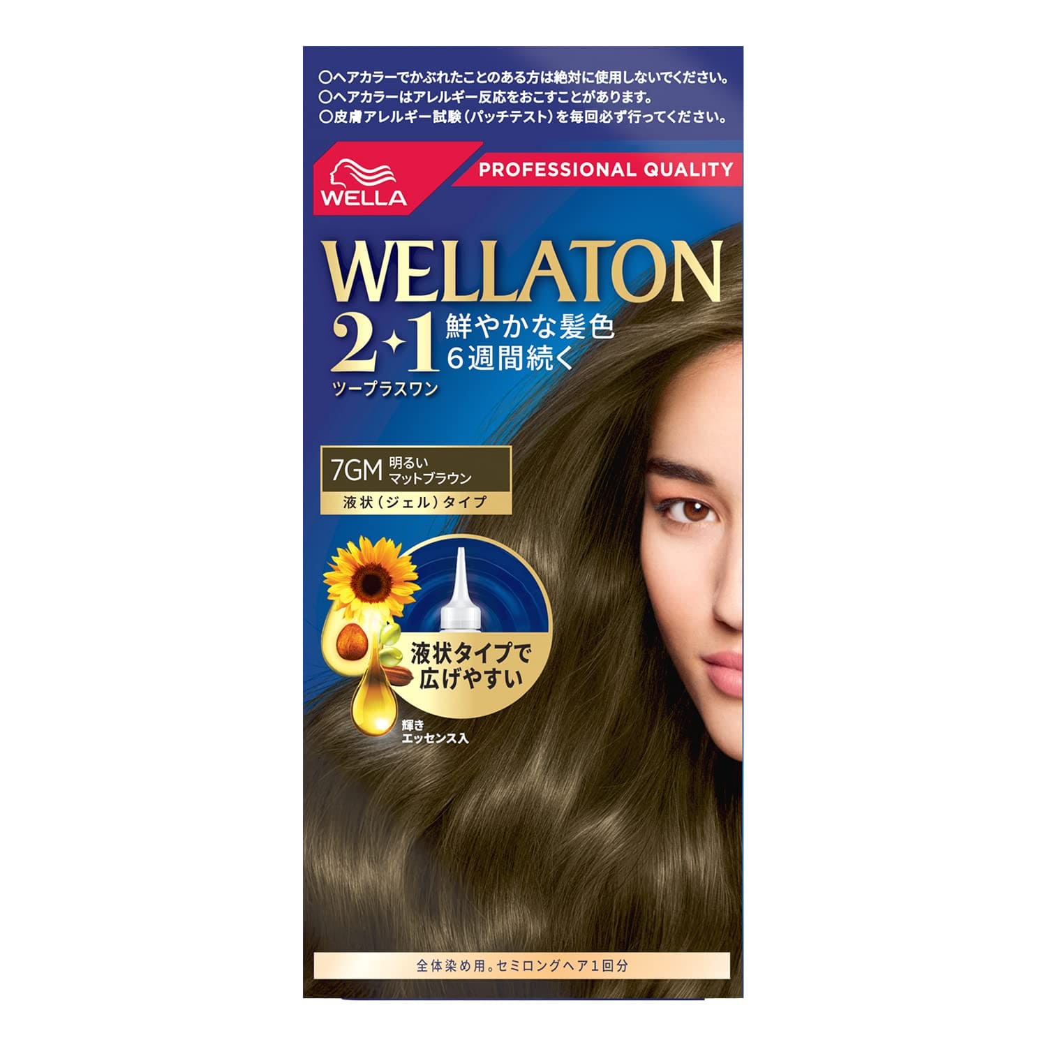 ウエラトーンツープラスワン　液状タイプ　７ＧＭ 容量134ML ヘアカラー・白髪用