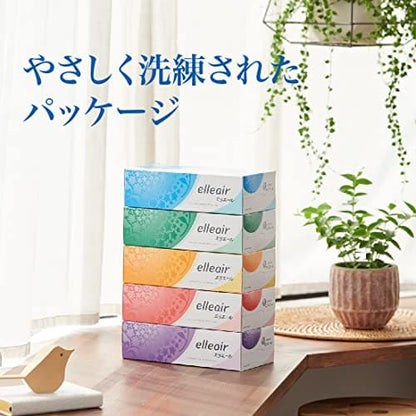 エリエールティシュー１８０Ｗ５Ｐ 容量5個 大王製紙 ティッシュ