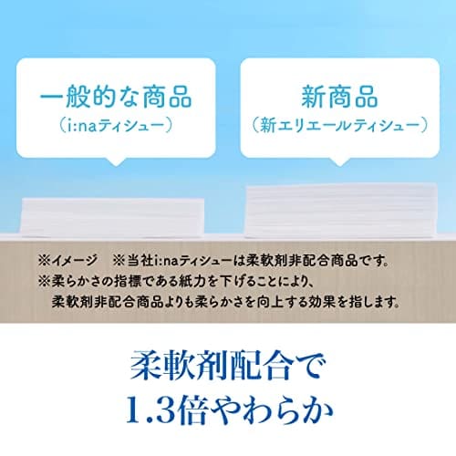 エリエールティシュー１８０Ｗ５Ｐ 容量5個 大王製紙 ティッシュ