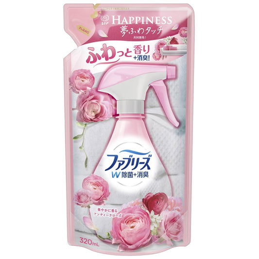 ファブリーズ　with　レノアハピネス　アンティークローズ＆フローラルの香り　つめかえ用 容量320ML 芳香剤