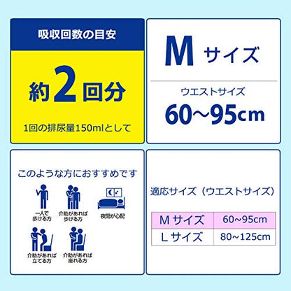 【まとめ買い】アテントうす型さらさらパンツＭ男女共用３０枚 容量30枚×2点セット 大王製紙 大人用オムツ