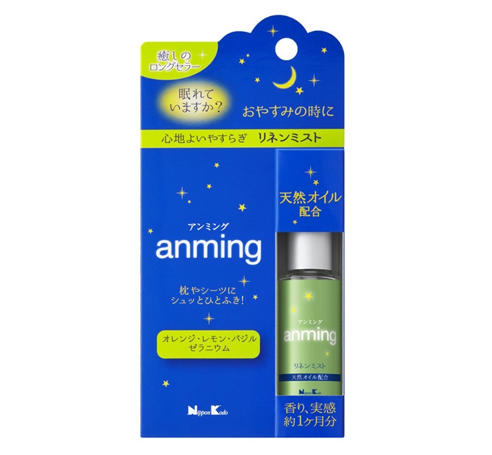 【まとめ買い】アンミングリネンミスト 容量58G×6点セット 日本香堂 芳香剤・部屋用