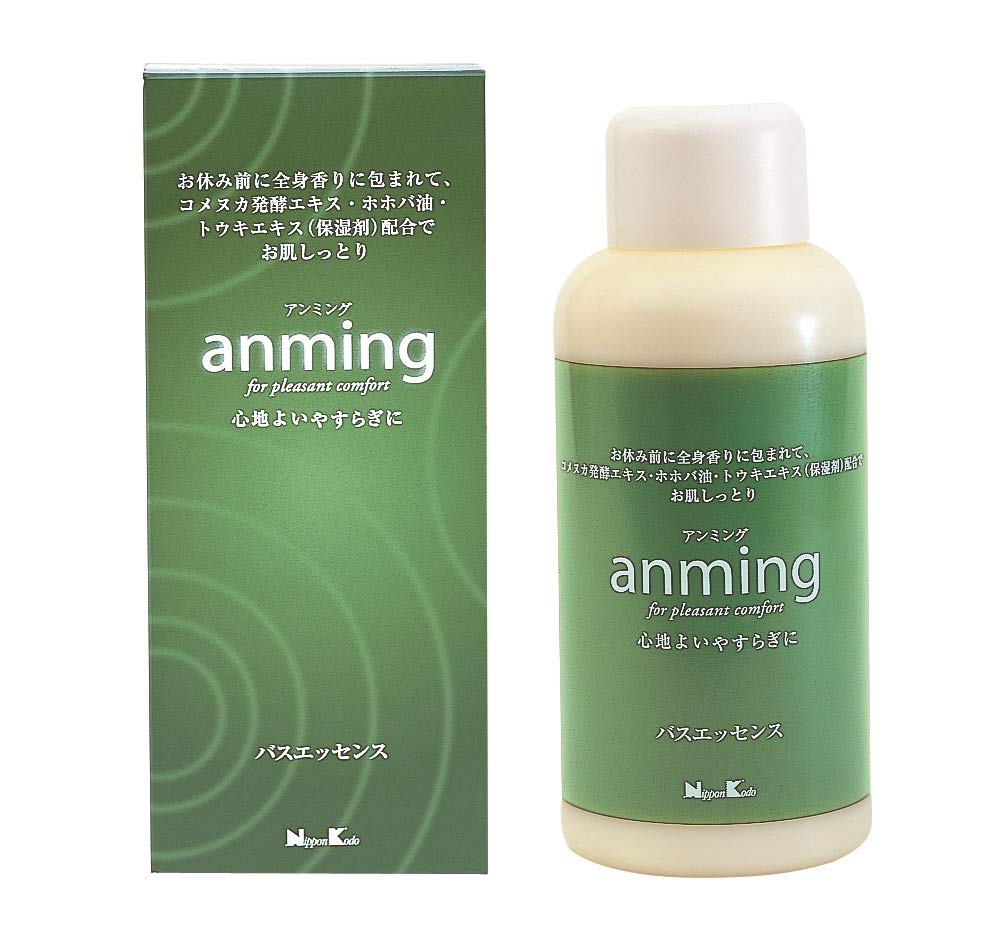 【まとめ買い】アンミング　バスエッセンス４８０ＭＬ 容量480ML×12点セット 日本香堂 入浴剤