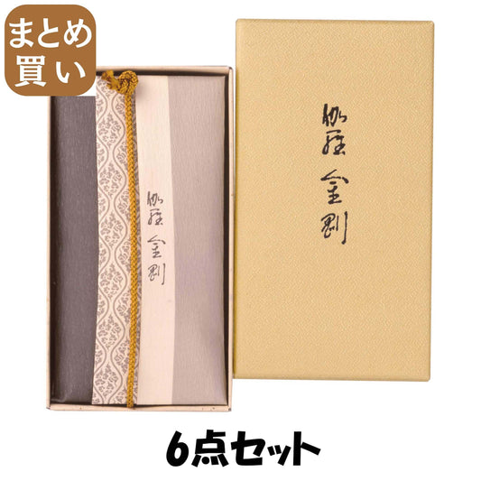 【まとめ買い】伽羅金剛　コーン２４個入 6点セット 日本香堂 お香