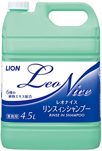 【まとめ買い】レオナイス　リンスインシャンプー 容量4500ML×3点セット ライオンハイジーン シャンプー