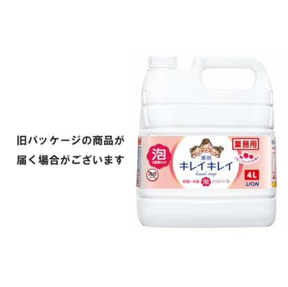 【まとめ買い】業務用キレイキレイ泡ハンドソープフルーツミックスの香り４Ｌ 容量4L×3点セット ハンドソープ