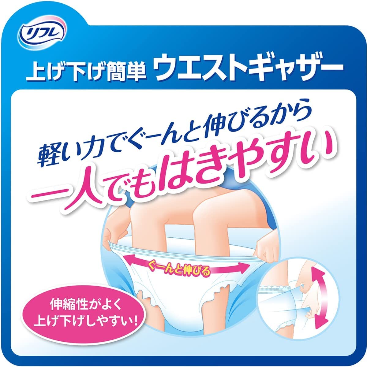 【まとめ買い】リフレはくパンツゆったり安心おでかけパックＳ２枚 容量2枚×10点セット リブドゥコーポレーション 大人用オムツ