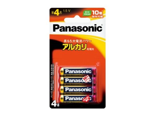 【まとめ買い】ＬＲ０３ＸＪ／４Ｂ　アルカリ　単４＊４Ｐブリスタ 容量4P×10点セット パナソニック 乾電池