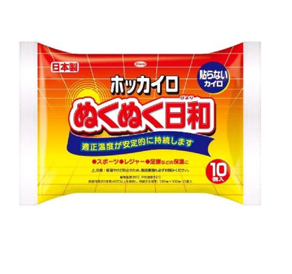 【まとめ買い】ホッカイロ　ぬくぬく日和　貼らないレギュラー１０個 容量10個×24点セット 興和 カイロ