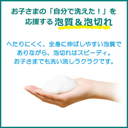 【まとめ買い】ナイーブピュア　泡ボディソープ　ジャンボ 容量550ML×12点セット クラシエ ボディソープ