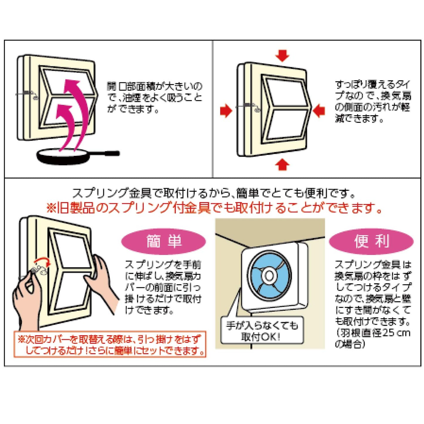 【まとめ買い】すっぽり覆える換気扇カバーＮＥＷ 容量1枚×10点セット 東洋アルミ アルミ