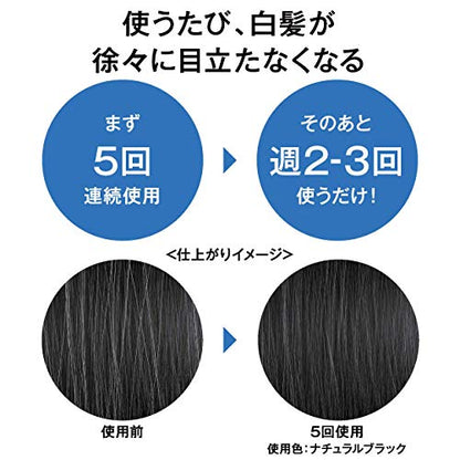 【まとめ買い】ルシード　スピーディカラーリンス　ナチュラルブラック 容量160G×3点セット マンダム ヘアカラー