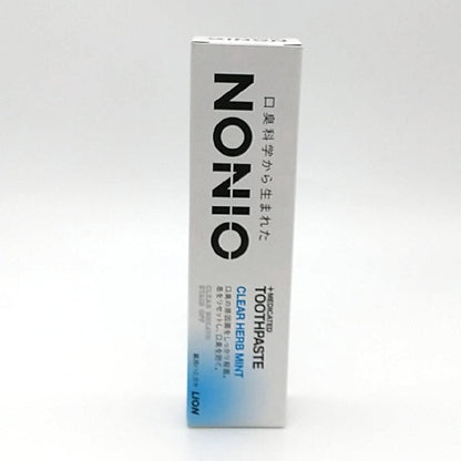 【まとめ買い】ＮＯＮＩＯハミガキ　クリアハーブミント　３０ｇ 容量30G×10点セット ライオン 歯磨き