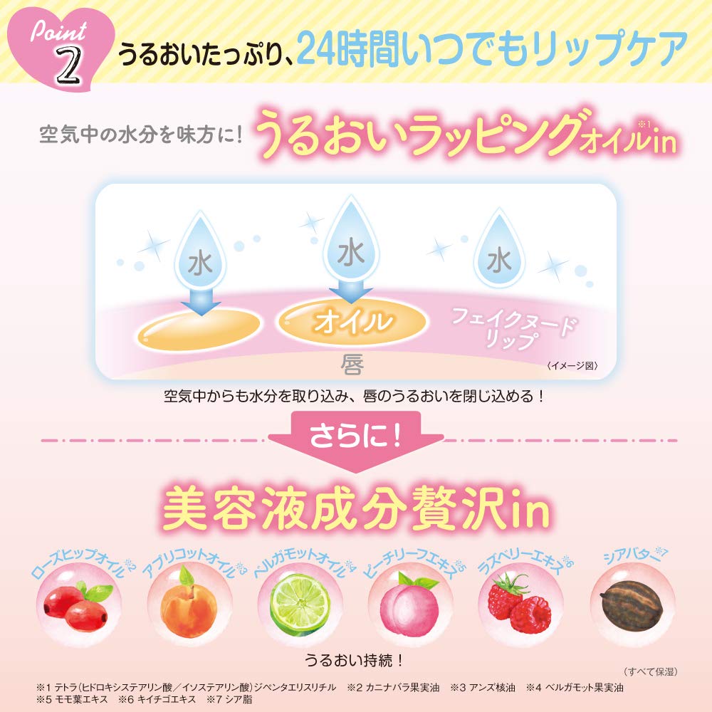【まとめ買い】サナ　素肌記念日　フェイクヌードリップ　０２（惑わせコーラル） 容量1個×3点セット 常盤薬品 リップクリーム