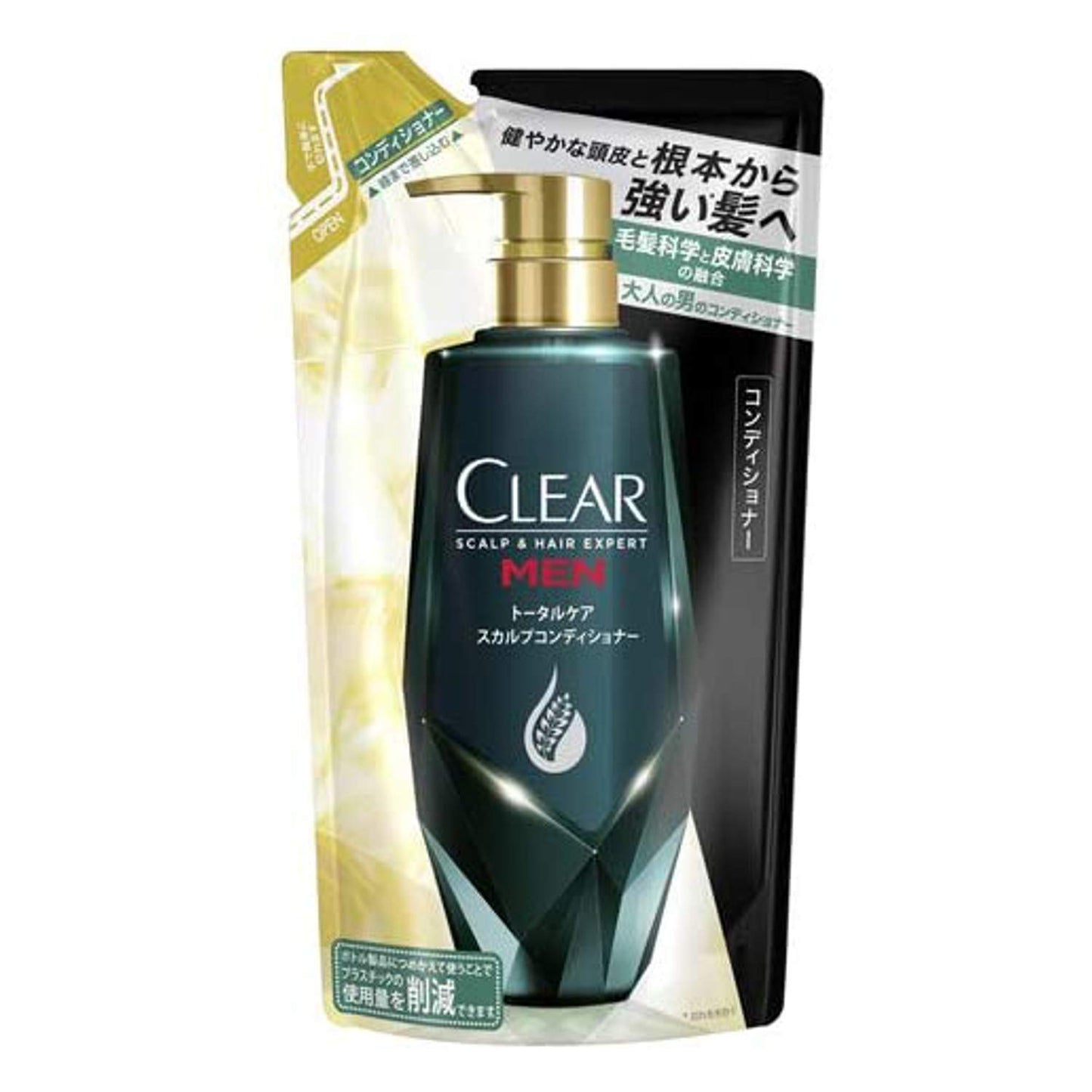 【まとめ買い】クリアフォーメン トータルケア スカルプコンディショナー 詰替用