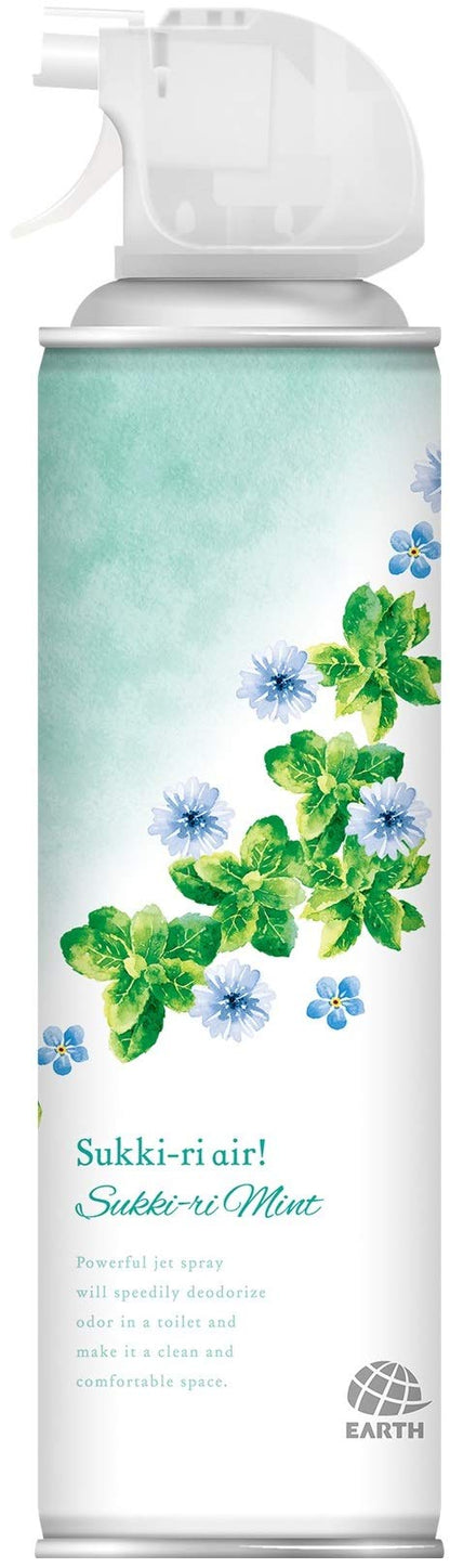 【まとめ買い】トイレのスッキーリエア！ Sukki－ri air！ スッキーリミントの香り 容量350ML×20点セット 芳香剤・トイレ用